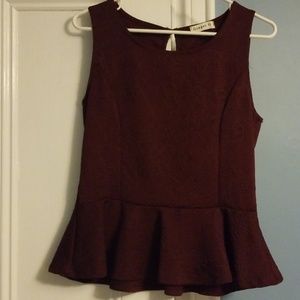 Peplum top